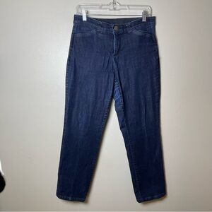 Christopher & Banks Dark Wash Signature Slimming Jeans Petite Size 6